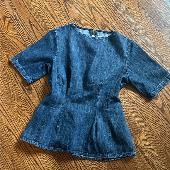 Zara Tops - Zara Denim Top